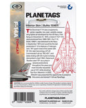 Planetag F-14A Tomcat Top Gun - Interior Green Honeycomb Keychains by Planetags | Downunder Pilot Shop