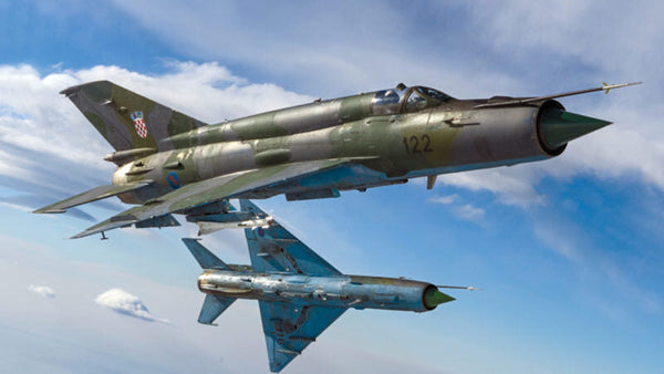 Planetag Mig-21 Fishbed 203 Keychains by Planetags | Downunder Pilot Shop