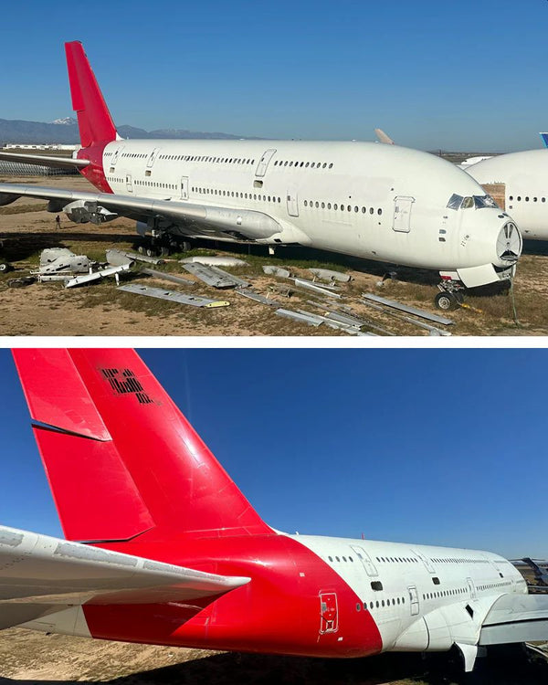 PlaneTags Qantas A380 VH-OQE