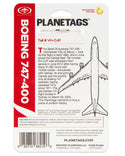 Planetag Qantas Boeing 747-400 - Red Keychains by Planetags | Downunder Pilot Shop