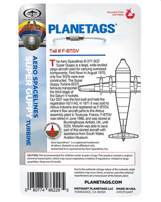 PlaneTags Super Guppy Turbine BTGV