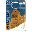 PlaneTags Vietnam Airlines Airbus A321-200 Tail VN-A347 - Gold