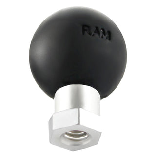 RAM 1" Ball With 1/4" - 20" Female Threaded Hole and Hex Post General RAM Components by RAM Mount | Downunder Pilot Shop