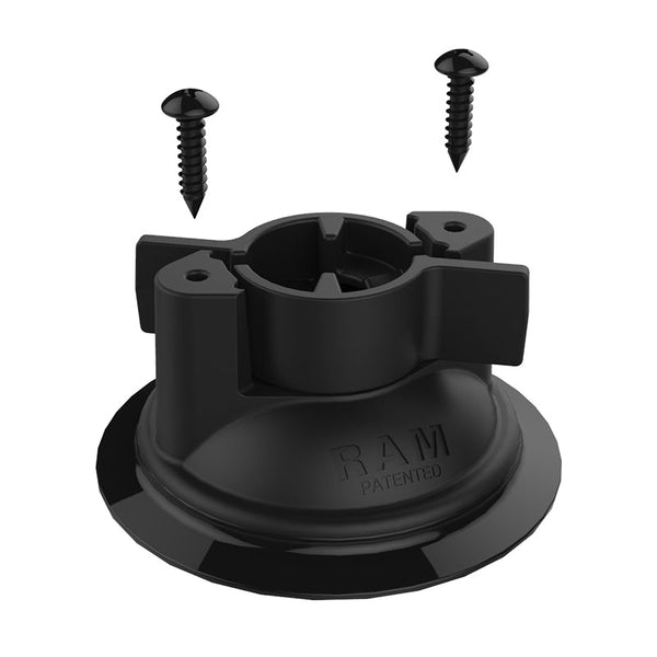 RAM 3.3" Diameter Twist-Lock Suction Cup Base Suction Cup Mounts by RAM Mount | Downunder Pilot Shop