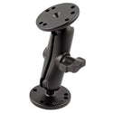 RAM Double Socket Arm and 2x Round Bases with 1" Ball General RAM Components by RAM Mount | Downunder Pilot Shop