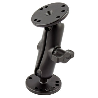 RAM Double Socket Arm and 2x Round Bases with 1" Ball General RAM Components by RAM Mount | Downunder Pilot Shop