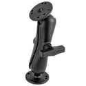 RAM Double Socket Arm and 2x Round Bases with C Size 1.5" Ball General RAM Components by RAM Mount | Downunder Pilot Shop