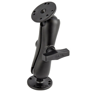 RAM Double Socket Arm and 2x Round Bases with C Size 1.5" Ball General RAM Components by RAM Mount | Downunder Pilot Shop