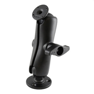 RAM Double Socket Arm and 3.68" and 2.43" Round Bases with 2.25" Ball General RAM Components by RAM Mount | Downunder Pilot Shop