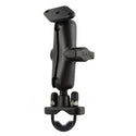 RAM Double Socket Arm and Diamond Ball Base with 1" Ball and Handlebar U-Bolt Base for Rails from 0.5" to 1.25" Motorcycle Mounts by RAM Mount | Downunder Pilot Shop
