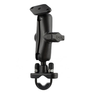 RAM Double Socket Arm and Diamond Ball Base with 1" Ball and Handlebar U-Bolt Base for Rails from 0.5" to 1.25" Motorcycle Mounts by RAM Mount | Downunder Pilot Shop
