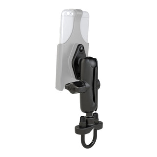 RAM Double Socket Arm and Diamond Ball Base with 1" Ball and Handlebar U-Bolt Base for Rails from 0.5" to 1.25" Motorcycle Mounts by RAM Mount | Downunder Pilot Shop