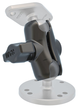 RAM Double Socket Arm for 1" Ball Bases - Short Mounts by RAM Mount | Downunder Pilot Shop