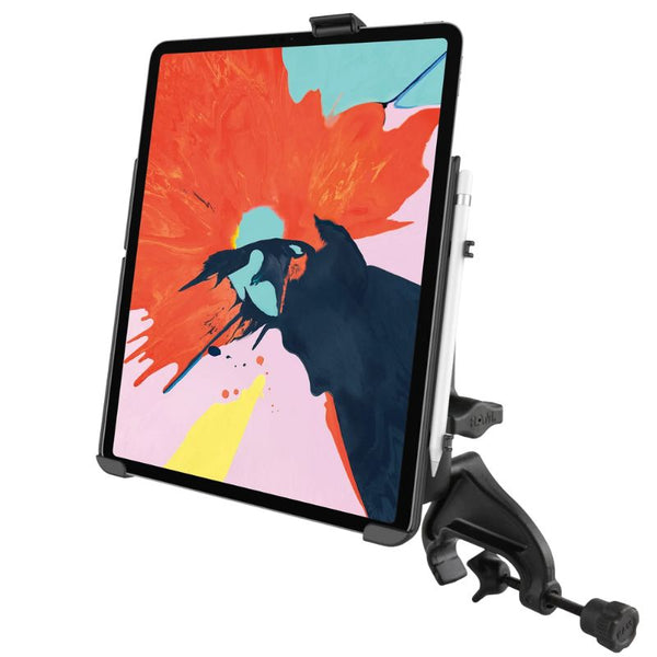 RAM EZ-Roll'r Holder for iPad Pro 12.9" (3rd & 4th Gen) with Mounting Options With Yoke Clamp Mounts by RAM Mount | Downunder Pilot Shop