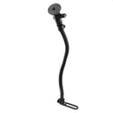 RAM POD I Universal No Drill Vehicle Floor Mount with 18" Rigid Aluminium Rod & Round Base Vehicle Mounts by RAM Mount | Downunder Pilot Shop