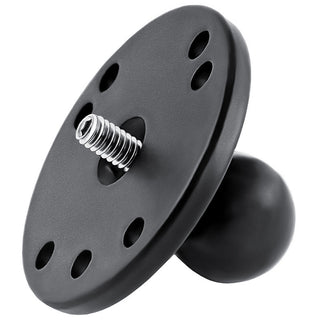 RAM Round Base With 1" Ball and 1/4"-20 Threaded Stud Camera Mounts by RAM Mount | Downunder Pilot Shop