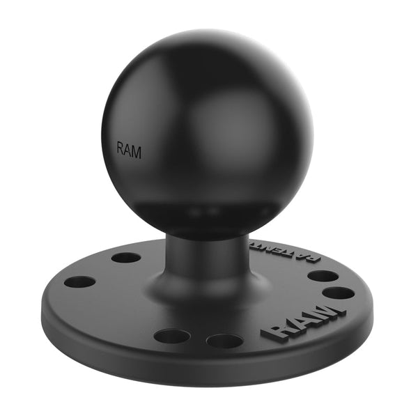 RAM Round Base With C Size 1.5" Ball General RAM Components by RAM Mount | Downunder Pilot Shop