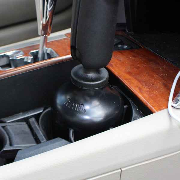 RAM Stubby Cup Holder Base With 1" Ball General RAM Components by RAM Mount | Downunder Pilot Shop