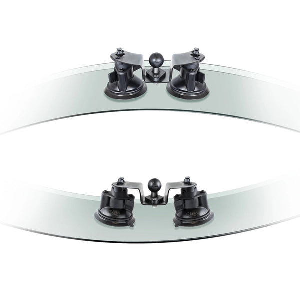RAM Twist-Lock Dual Pivot Suction Cup Base with 1" Ball Mounts by RAM Mount | Downunder Pilot Shop