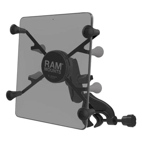 RAM X-Grip for Small 7-8" Tablets with Mounting Options With Yoke Clamp Mounts by RAM Mount | Downunder Pilot Shop
