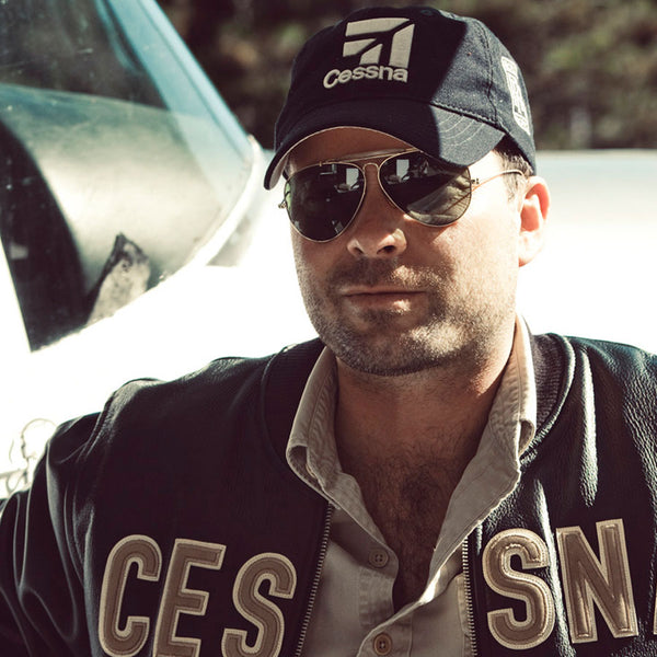 Red Canoe Cessna 3D Logo Cap - Navy