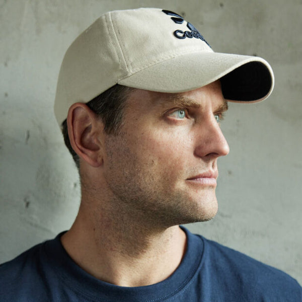 Red Canoe Cessna 3D Logo Cap - Stone