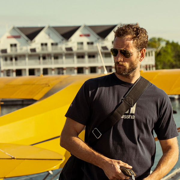 T-shirt rouge Canoë Cessna
