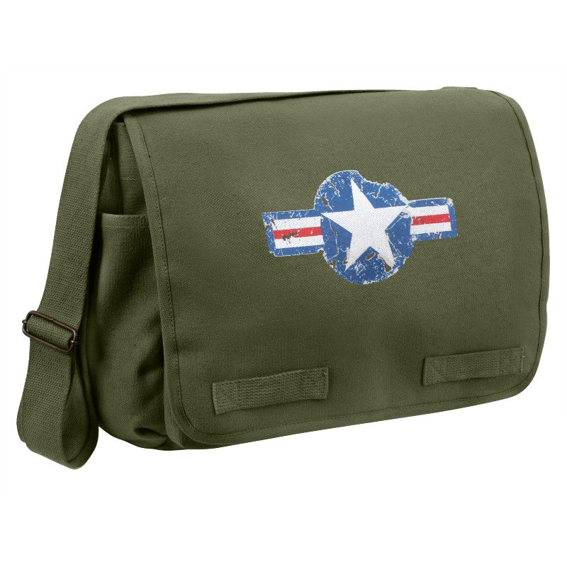 US Army Air Corps USAAC Classic Messenger Bag - Astrolabe Outdoors - image 1