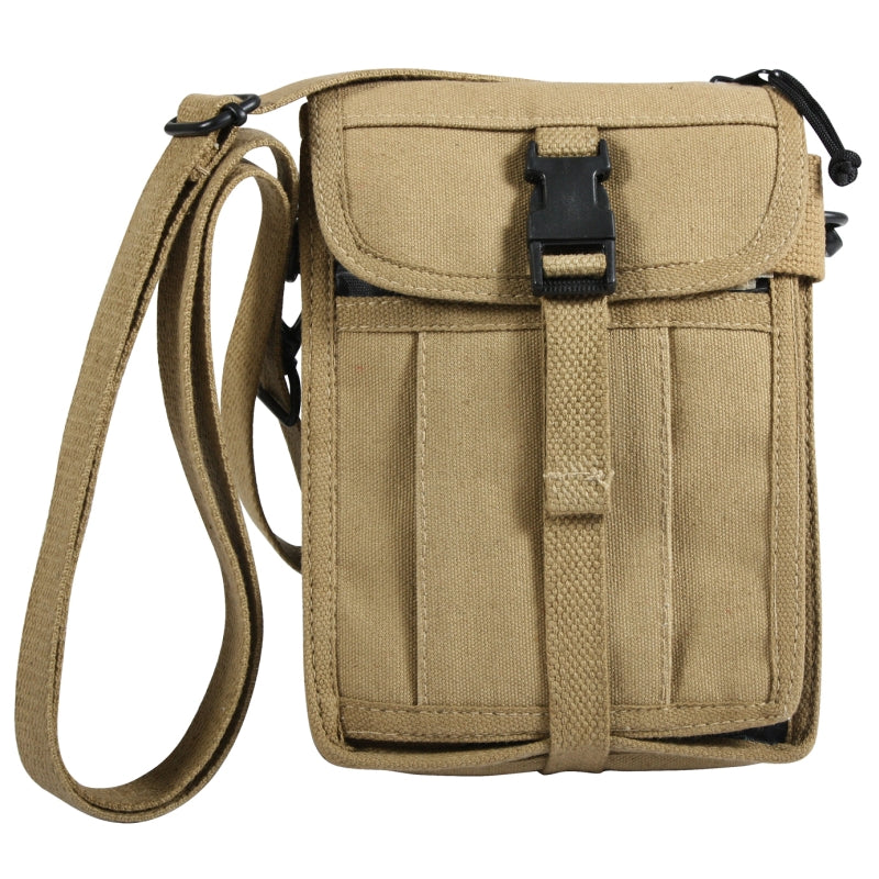 Rothco Canvas Travel Portfolio - Khaki - Astrolabe Outdoors - image 2