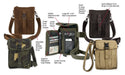 Rothco Canvas Travel Portfolio - Khaki Travel Accessories by Rothco | Downunder Pilot Shop