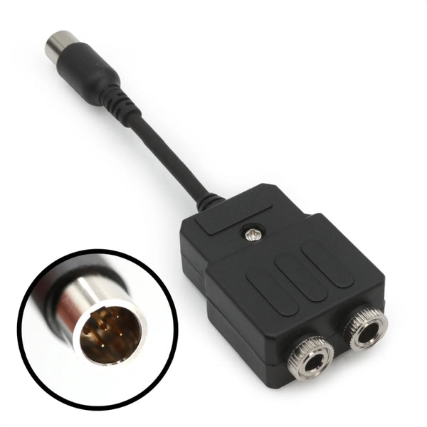 Rugged Air GA Headset to 5-Pin DIN Radio Adapter