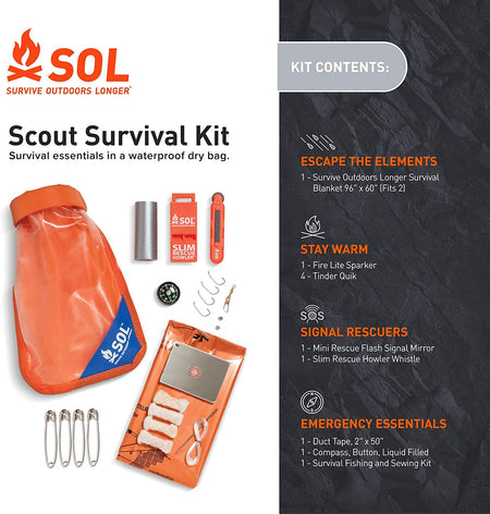 SOL Waterproof Scout Survival Kit - Astrolabe Outdoors - image 5
