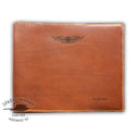 Sparrowhawk Pilot's Logbook Cover - Brown Aniline Leather-Sparrowhawk-Downunder Pilot Shop