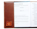 Sparrowhawk Pilot's Logbook Cover - Brown Aniline Leather-Sparrowhawk-Downunder Pilot Shop