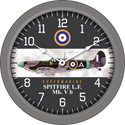 14" WWII Aircraft Wall Clock - Spitfire LF Mk Vb Clocks by Trintec | Downunder Pilot Shop