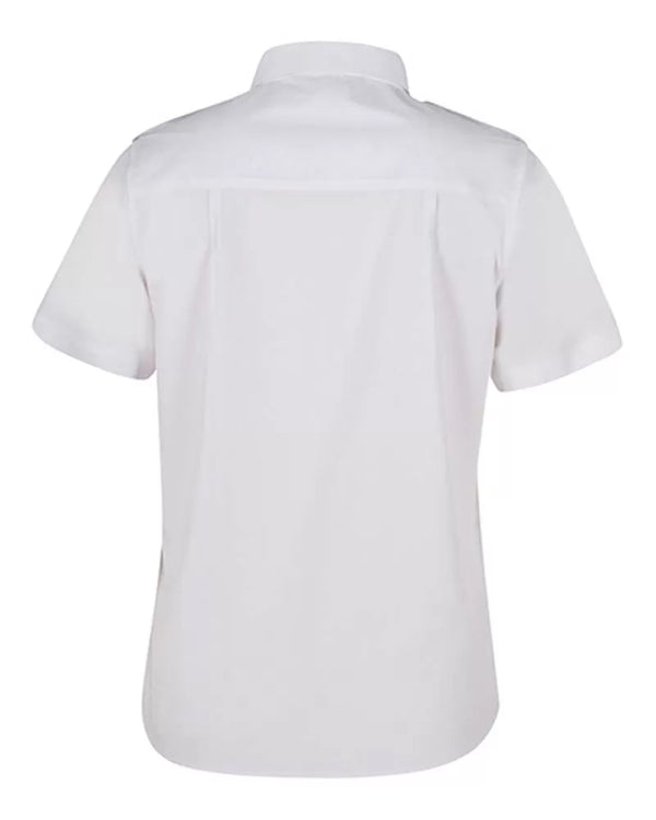 Womens JB Pilot Shirt - Short Sleeve White